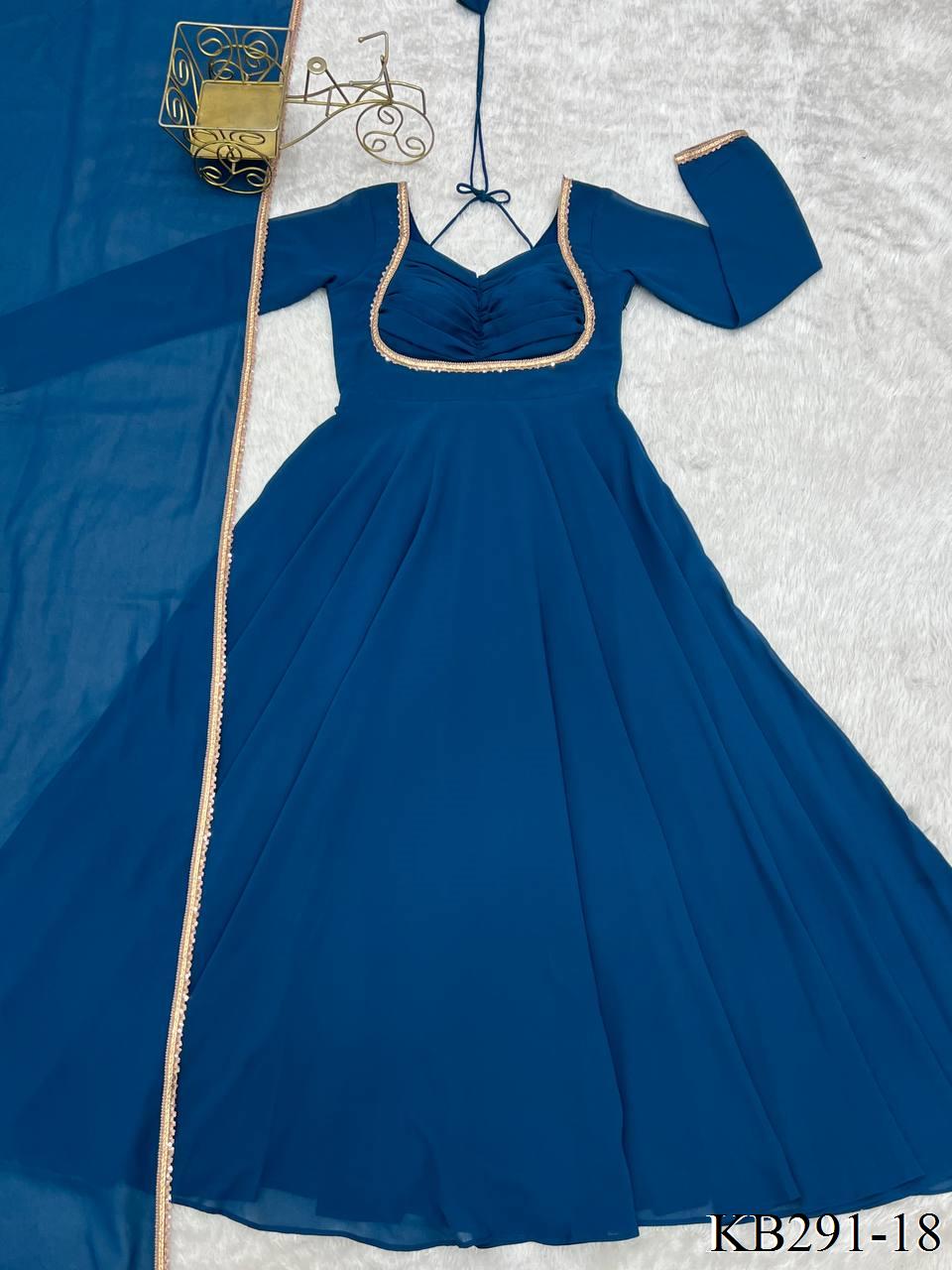 Laya Anarkali Blue