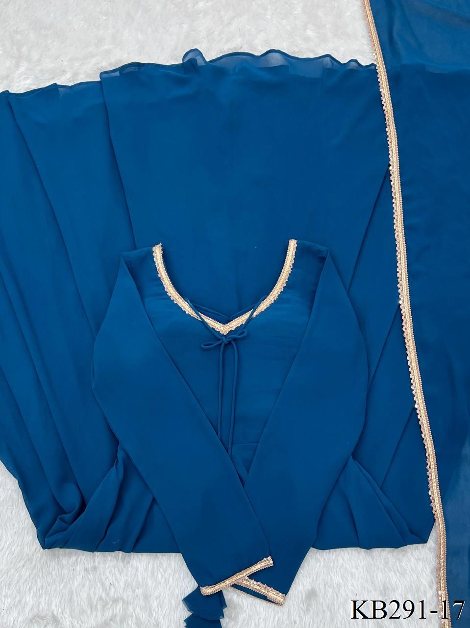 Laya Anarkali Blue