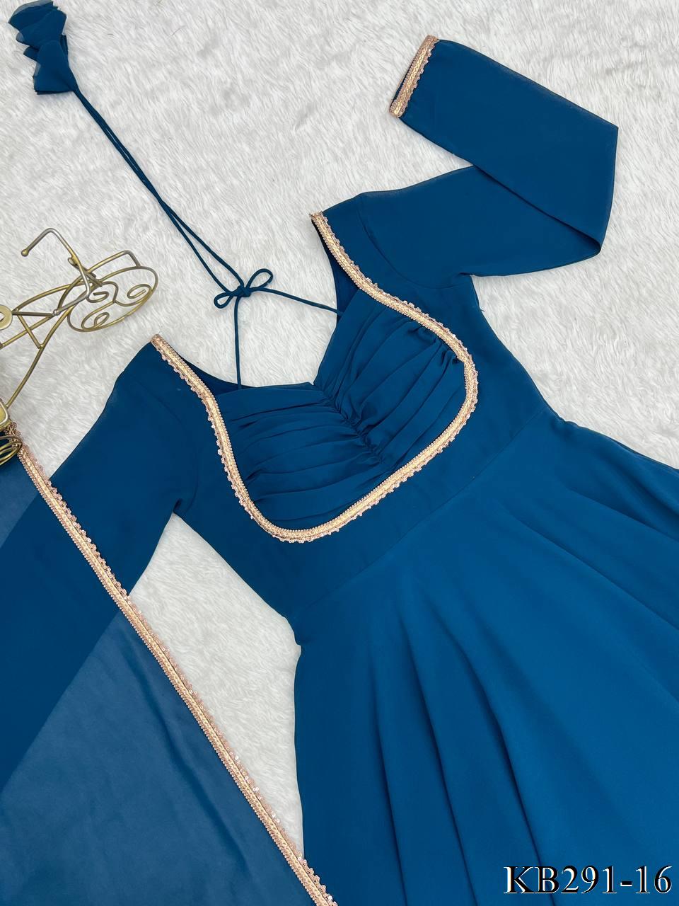 Laya Anarkali Blue