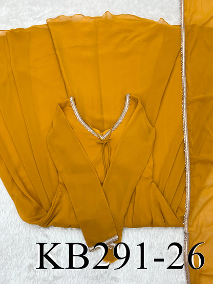 Laya Anarkali Yellow