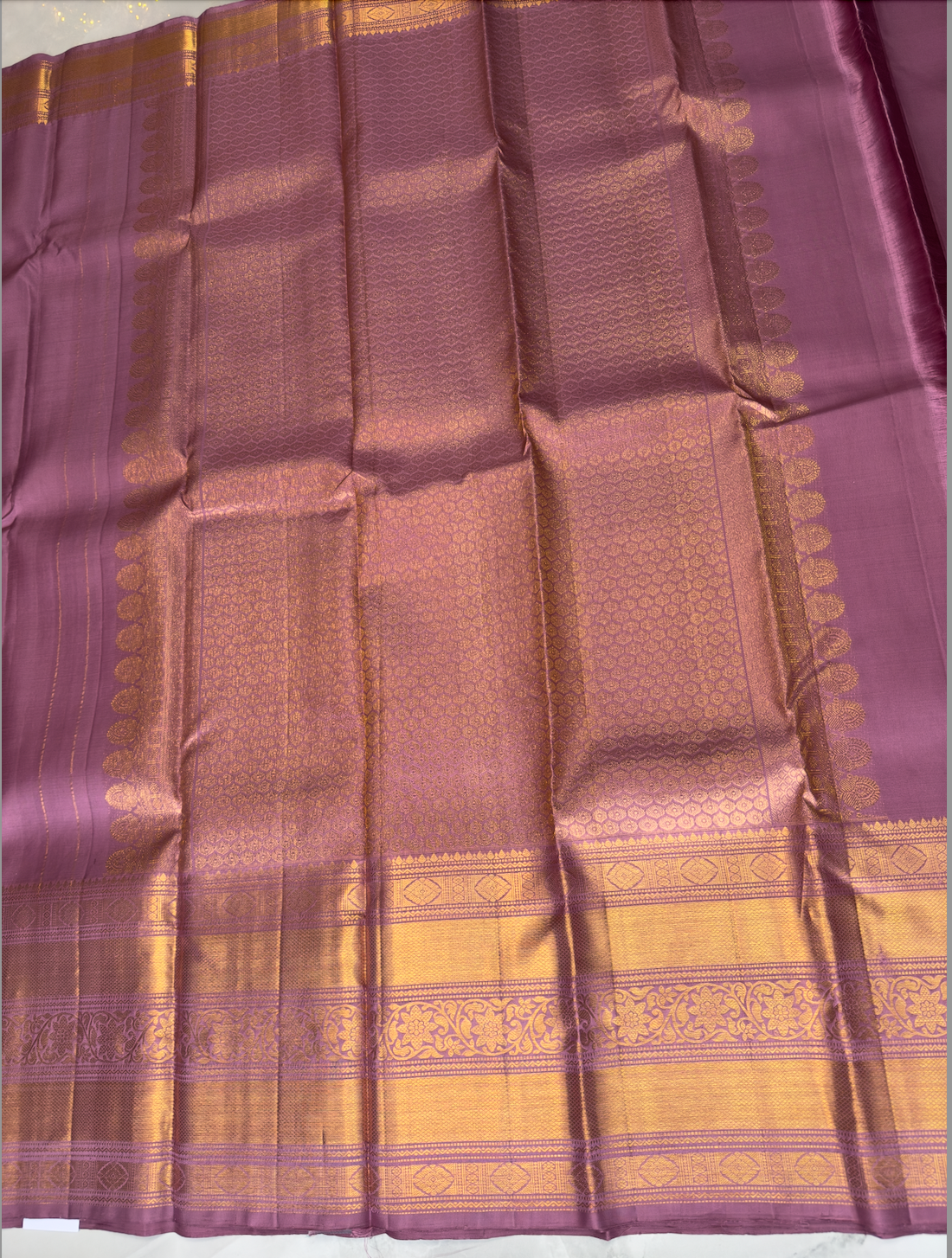 Kanchipuram Saree Purple