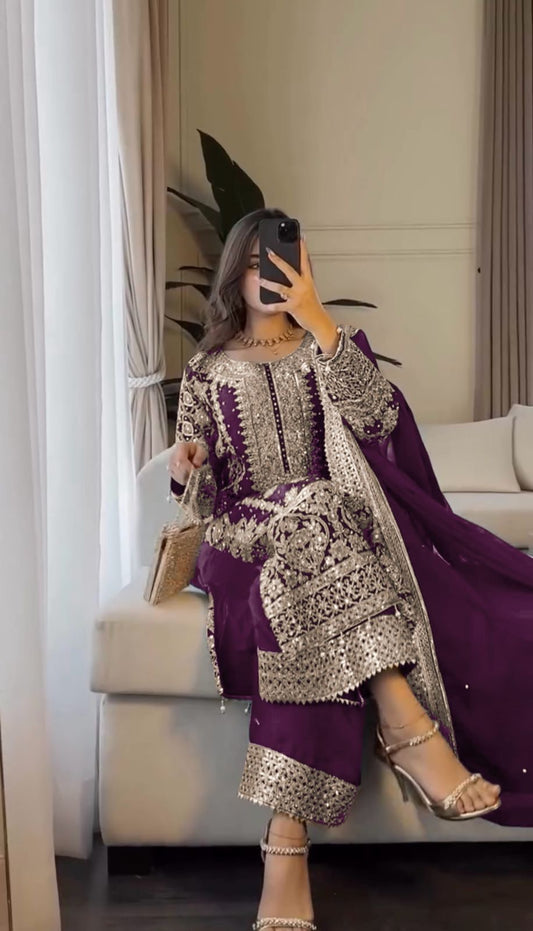 Zariyah Sharara Purple