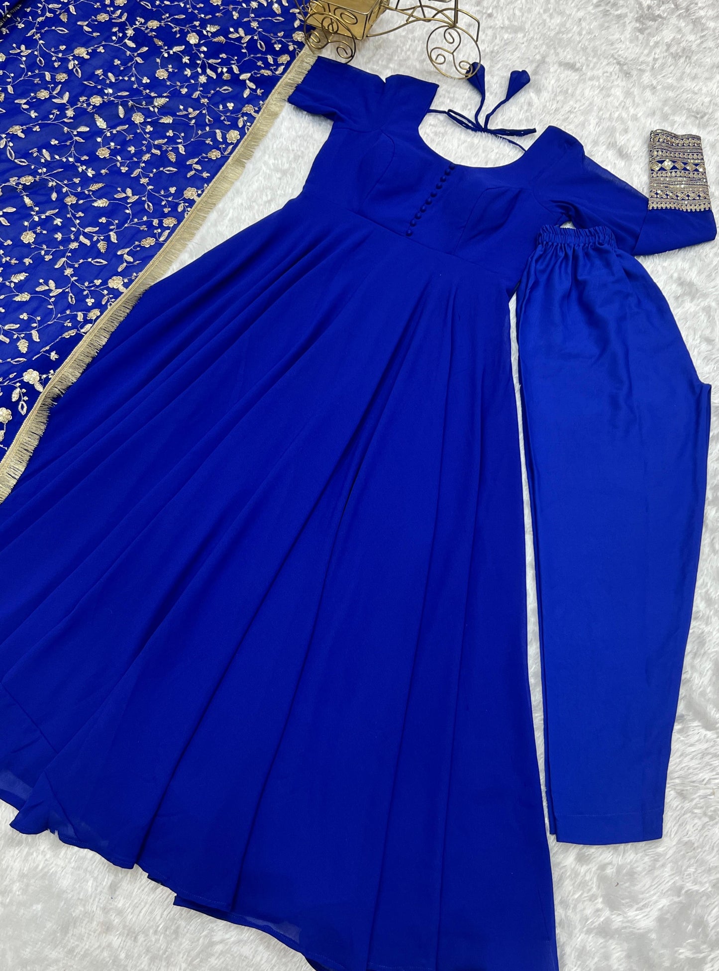 Blue Salwar