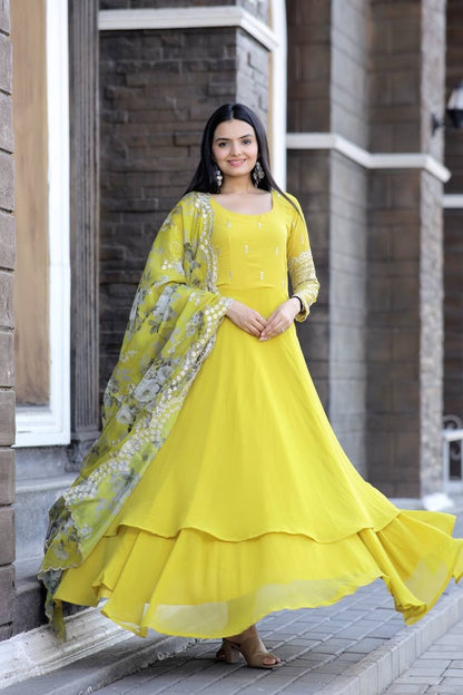 Yellow Salwar