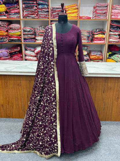 Purple Salwar