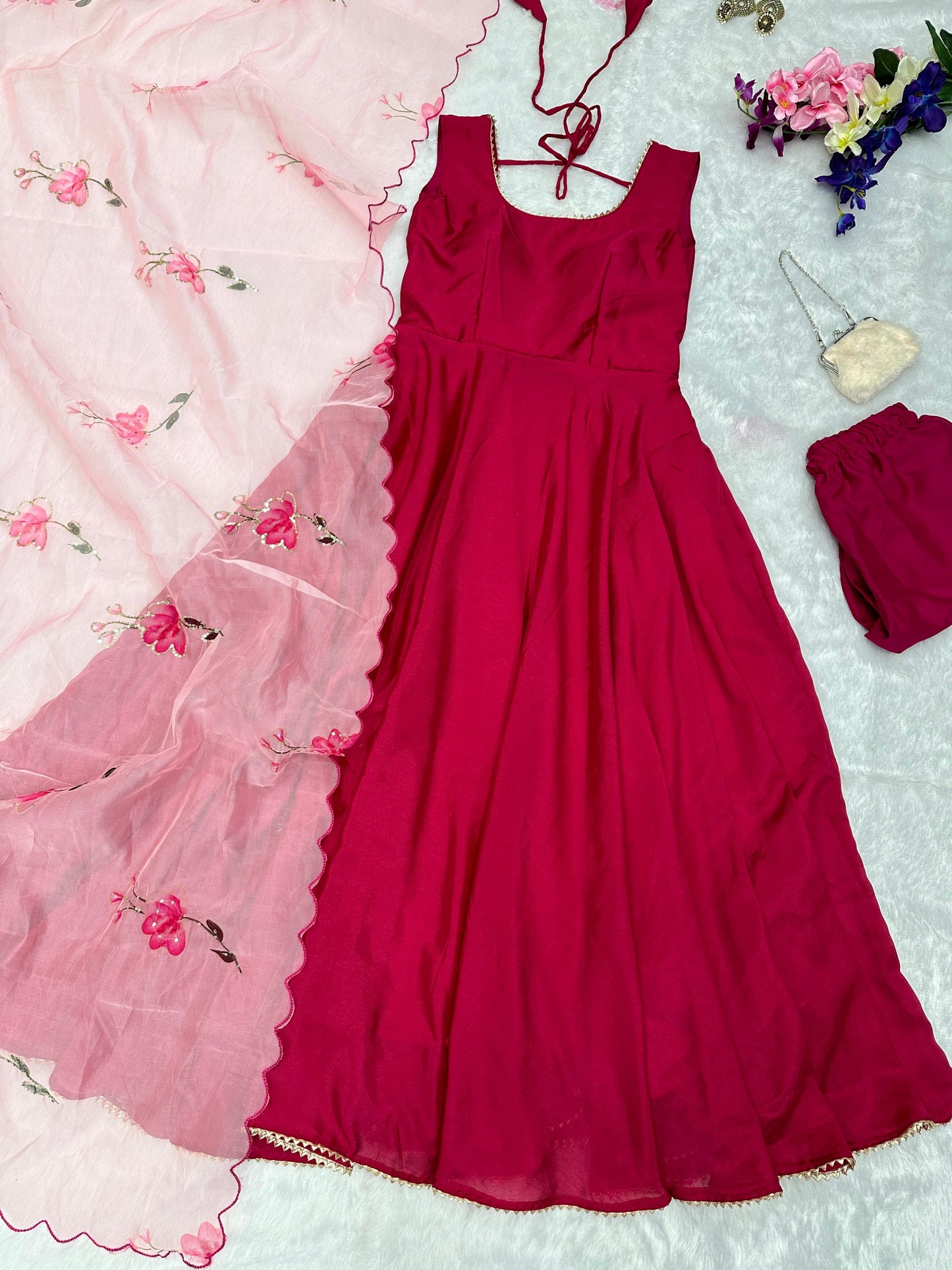 Pink Salwar