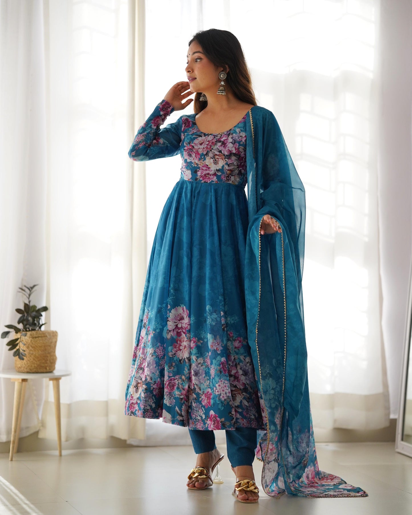 Blue Salwar