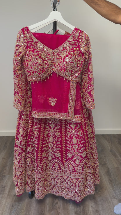 Kavya Fully Stitched Pink