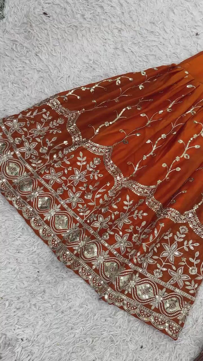 Twilight Sharara Orange