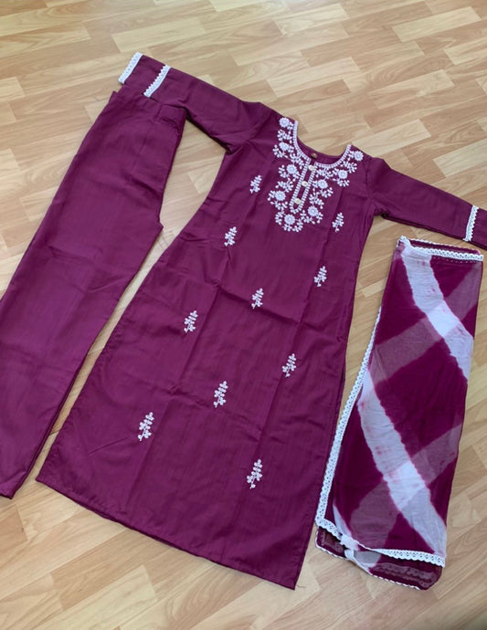 Purple Salwar